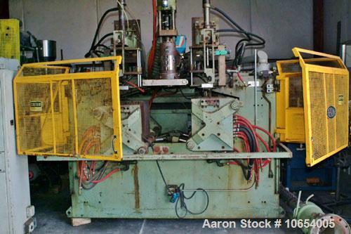 Used Bekum Continuous Extrusion Blow Molding Machine, Model H-151.  Single head, 90 mm, 20:1, Falcone controls, 60 hp DC, 460V 3 ph, SCR extruder drive controls, toggle clamping.