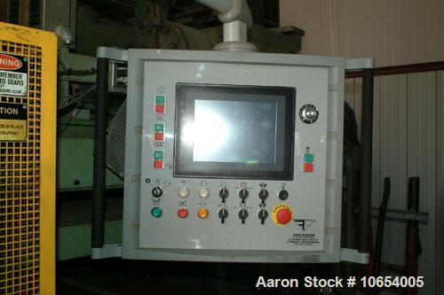 Used Bekum Continuous Extrusion Blow Molding Machine, Model H-151.  Single head, 90 mm, 20:1, Falcone controls, 60 hp DC, 460V 3 ph, SCR extruder drive controls, toggle clamping.