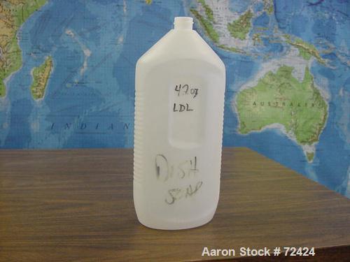 Used Uniloy Plastic Bottle Mold For 42 Ounce LDL Squeeze Bottle