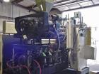 Used Fischer Blow Molding Machine, Model FHB-106-2.  Dual shuttle, many heads to choose from.  Maco 100 point Parison programming, 80 mm, 24:1 extruder.  Maco 8000 machine controls, 60 hp DC drive mo...