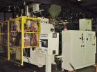 Used-Fischer Blow Molding Machine, Model FHB-106-2.  Dual shuttle, many heads to choose from.  Maco 100 point Parison progra...