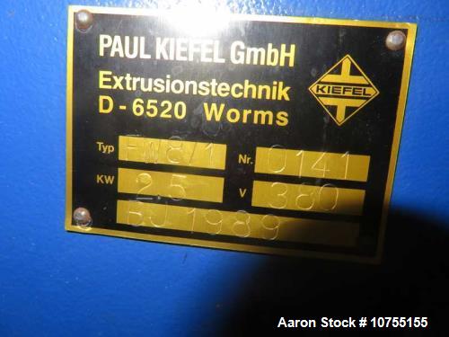Used Kiefel 40mm Blown Film Line – Model CA4, 24:1 & 30:1 L/D, 30 HP Motor