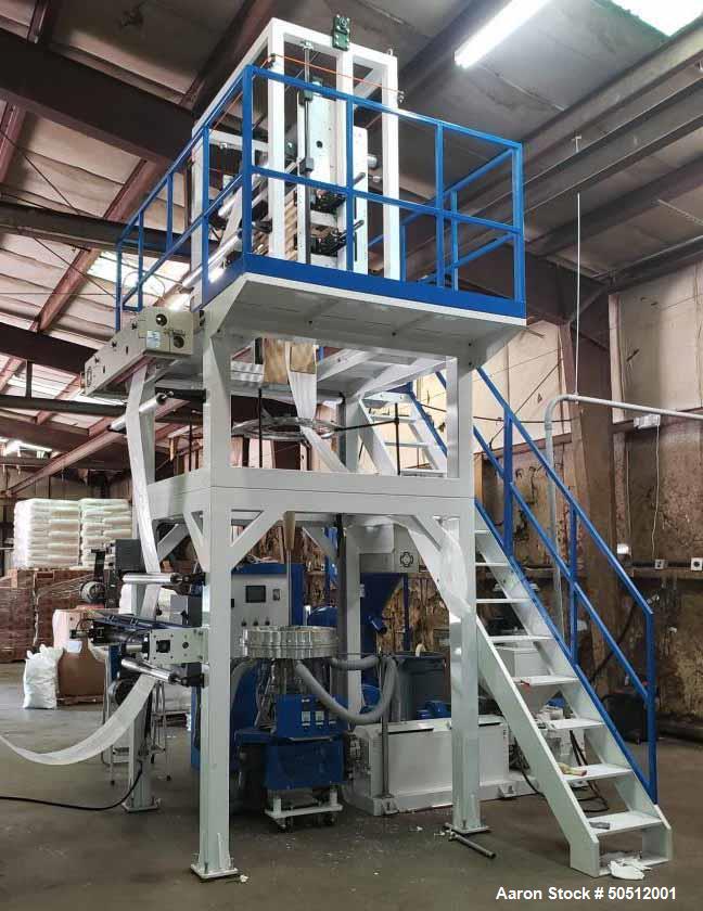 Used Lung Meng Extrusion Line for Producing T Shirt Bags