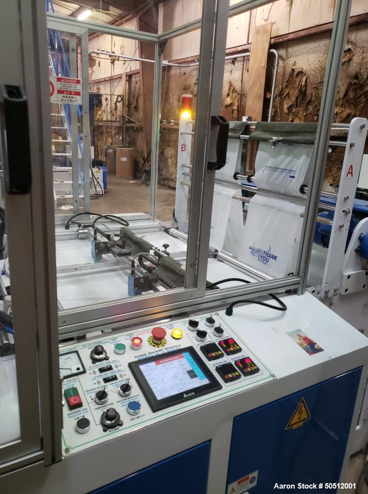 Used Lung Meng Extrusion Line for Producing T Shirt Bags
