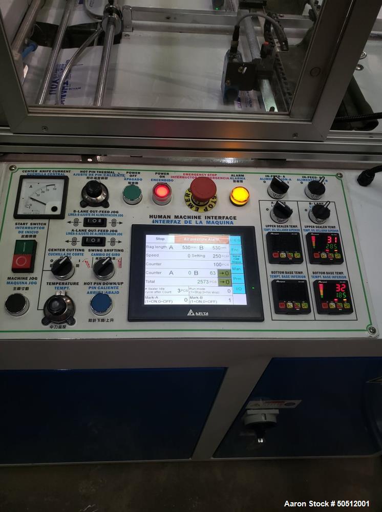 Used Lung Meng Extrusion Line for Producing T Shirt Bags