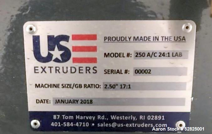 Used Southern Costal Machinery, LLC 24" Melt Blown Line. Production capacity approximately 36 kg (79.3 lbs)/ hour at nominal throughput of 0.5 ghm. Line consists of: Pneumatic pellet loader; 40 kg ho...