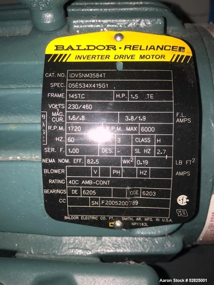 Used Southern Costal Machinery, LLC 24" Melt Blown Line. Production capacity approximately 36 kg (79.3 lbs)/ hour at nominal throughput of 0.5 ghm. Line consists of: Pneumatic pellet loader; 40 kg ho...