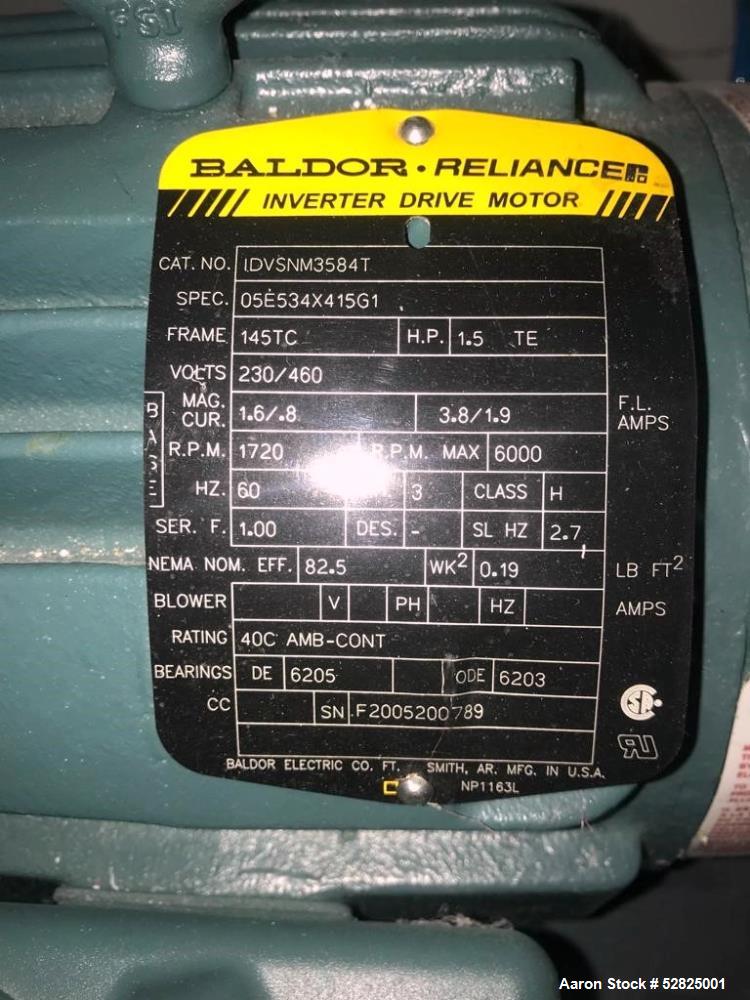 Used- Southern Costal Machinery, LLC 24" Melt Blown Line. Production capacity approximately 36 kg (79.3 lbs)/ hour at nomina...