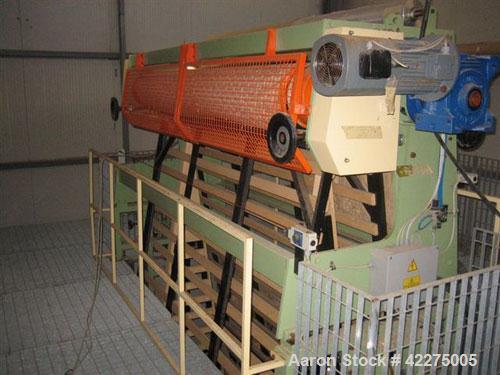 Used-Bandera 3 Layer Blown Film Co-Extrusion Plant for production of agri-film up to 29.53" (9000 mm). Comprised of (1) Band...