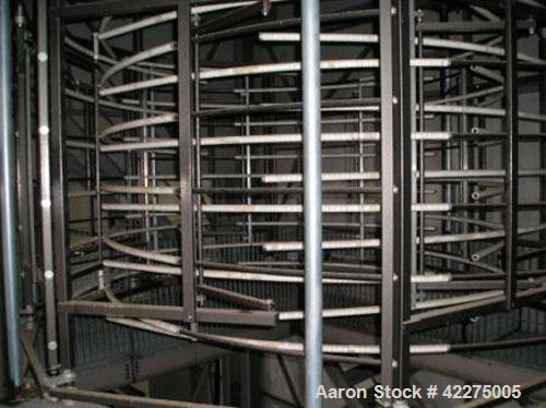 Used Bandera 3 Layer Blown Film Co-Extrusion Plant for production of agri-film up to 29.53" (9000 mm). Comprised of (1) Bandera T.R. 100 extruder; (2) Bandera T.R.65 extruders; (1) Oildynamic screen ...