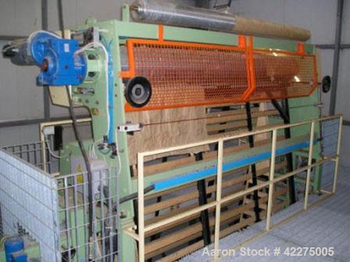Used Bandera 3 Layer Blown Film Co-Extrusion Plant for production of agri-film up to 29.53" (9000 mm). Comprised of (1) Bandera T.R. 100 extruder; (2) Bandera T.R.65 extruders; (1) Oildynamic screen ...