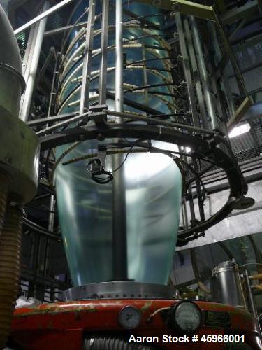 Used Battenfeld Co-extrusion 3-layer Blown Film Line, Model BFA PE. Ca. 661 lbs/h (300 kg/h) throughput. Consisting of: (1) Battenfeld extruder 3.54" (90 mm). (2) Battenfeld extruders 2.95" (75 mm). ...