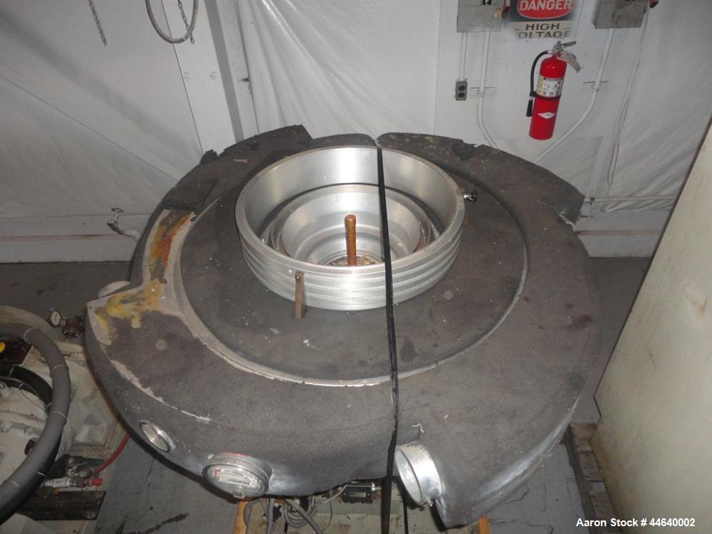 Used Battenfeld Three Layer Blown Film Line consisting of the following: 2" Battenfeld extruder, 30:1 L/D, electrically heated, water cooled, feed hopper with 50 hp DC motor with SCR controller, 2" B...
