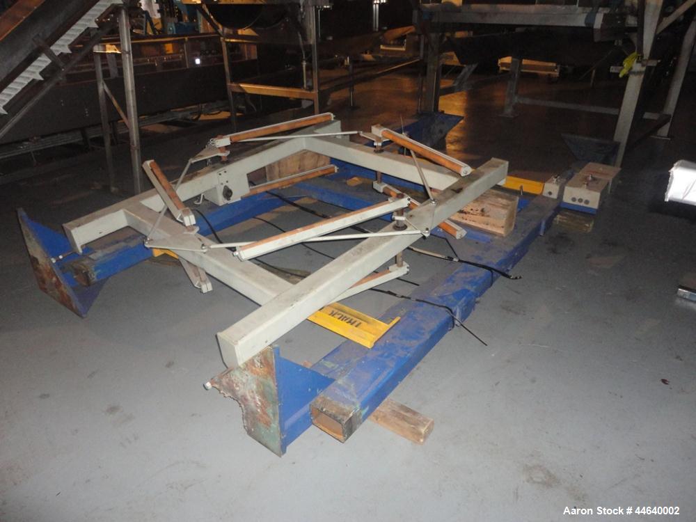 Used- Battenfeld Three Layer Blown Film Line consisting of the following: 2" Battenfeld extruder, 30:1 L/D, electrically hea...