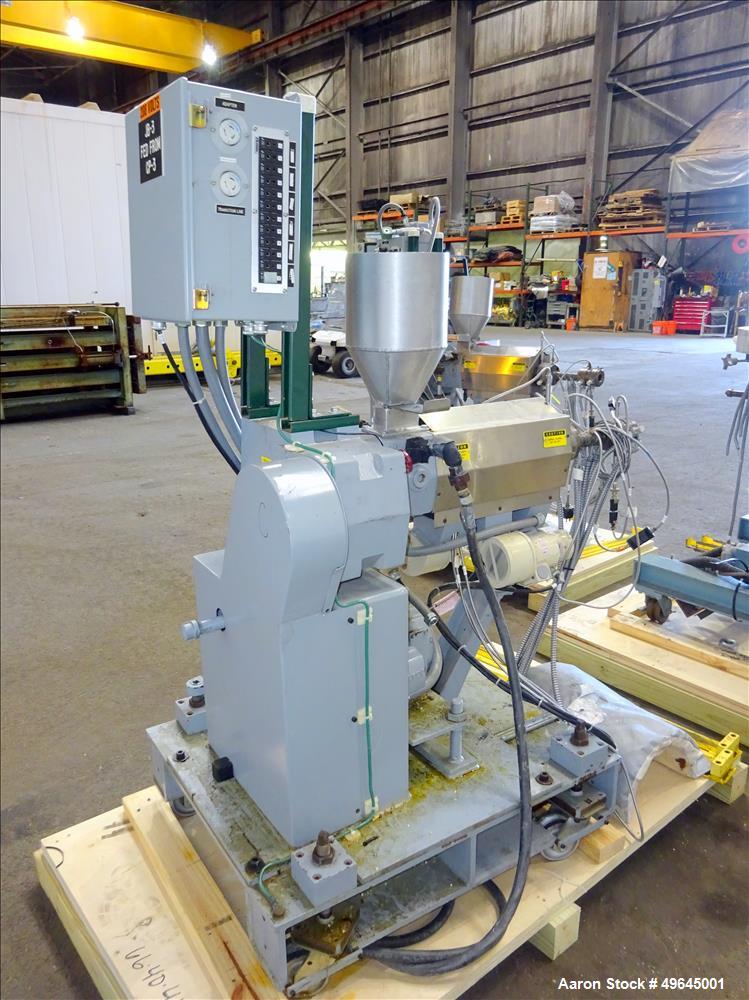 Used 3-Layer Davis Standard Co-Extrusion Blown Film Lab Line.