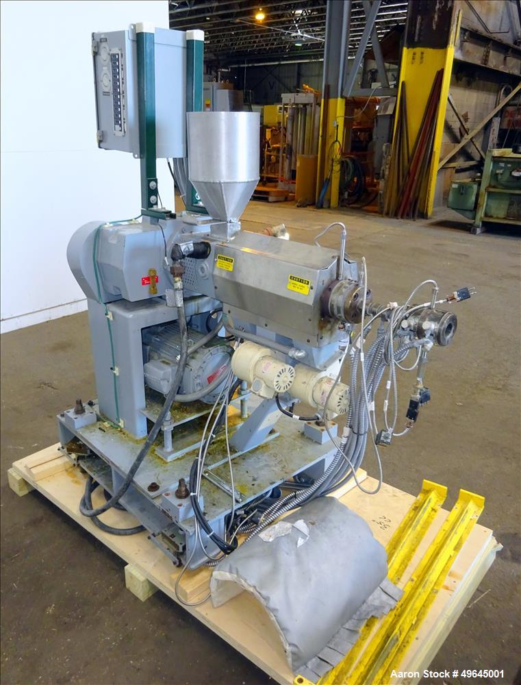 Used 3-Layer Davis Standard Co-Extrusion Blown Film Lab Line.