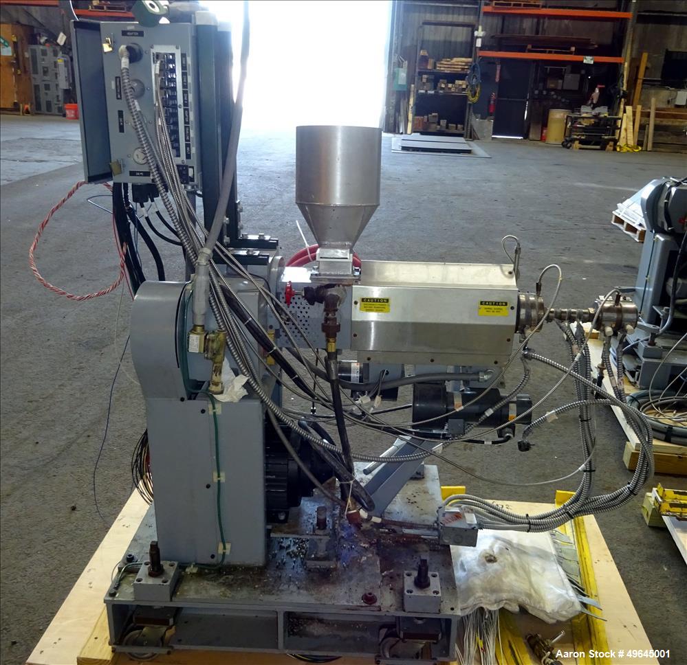 Used 3-Layer Davis Standard Co-Extrusion Blown Film Lab Line.