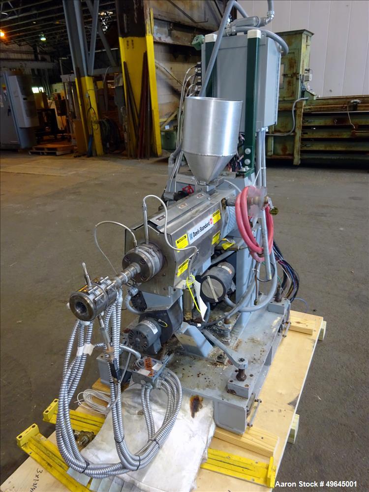 Used 3-Layer Davis Standard Co-Extrusion Blown Film Lab Line.