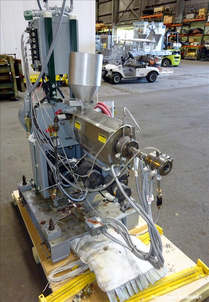 Used 3-Layer Davis Standard Co-Extrusion Blown Film Lab Line.