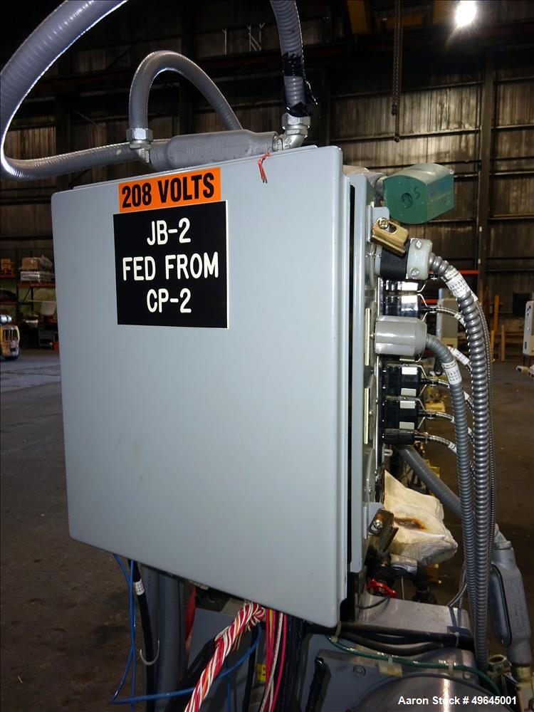 Used 3-Layer Davis Standard Co-Extrusion Blown Film Lab Line.