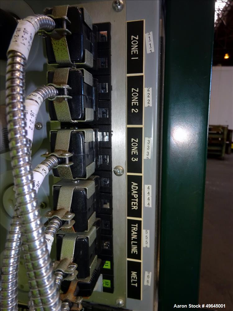 Used 3-Layer Davis Standard Co-Extrusion Blown Film Lab Line.