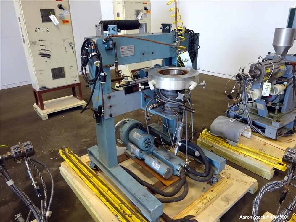 Used 3-Layer Davis Standard Co-Extrusion Blown Film Lab Line.