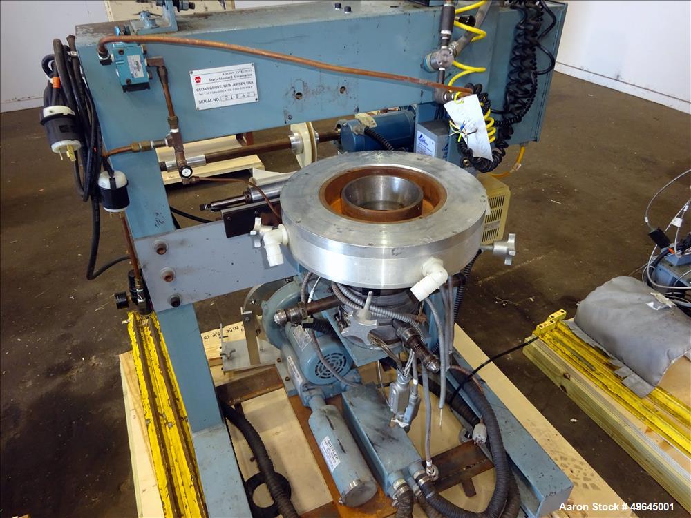 Used 3-Layer Davis Standard Co-Extrusion Blown Film Lab Line.