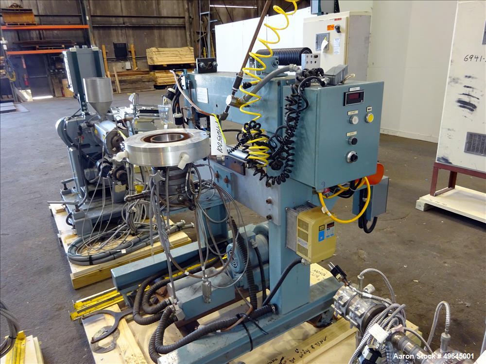 Used 3-Layer Davis Standard Co-Extrusion Blown Film Lab Line.