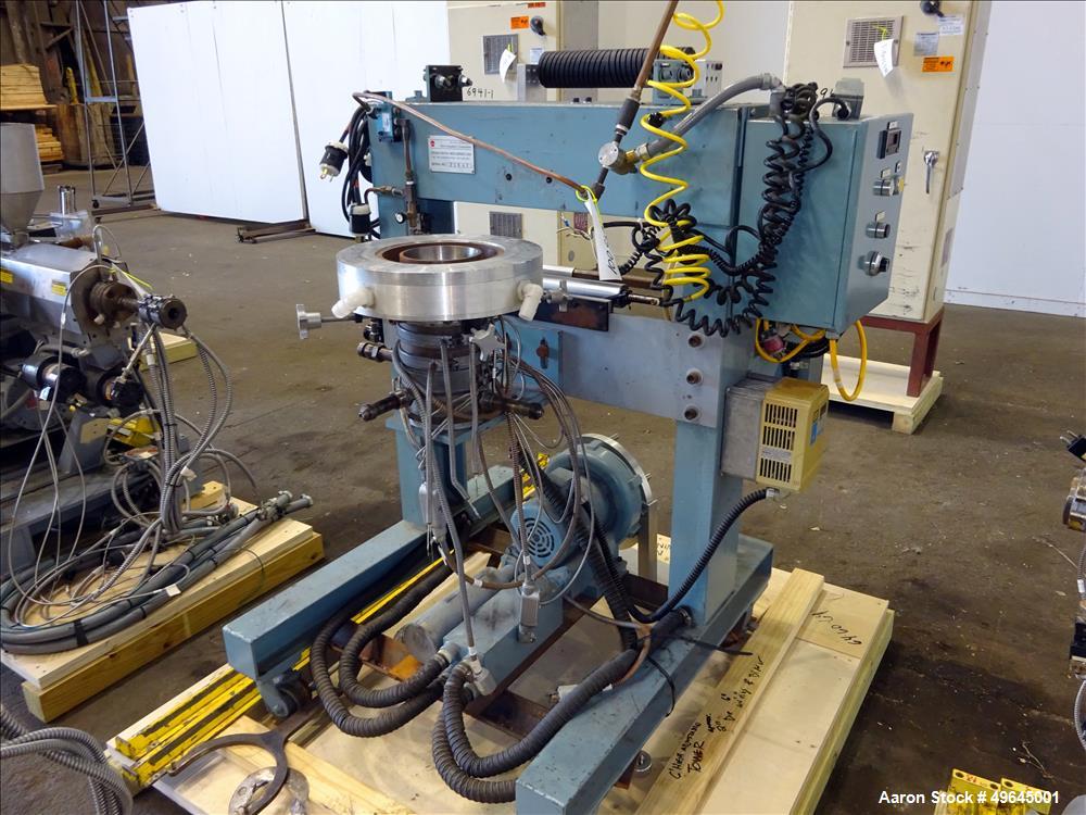 Used 3-Layer Davis Standard Co-Extrusion Blown Film Lab Line.