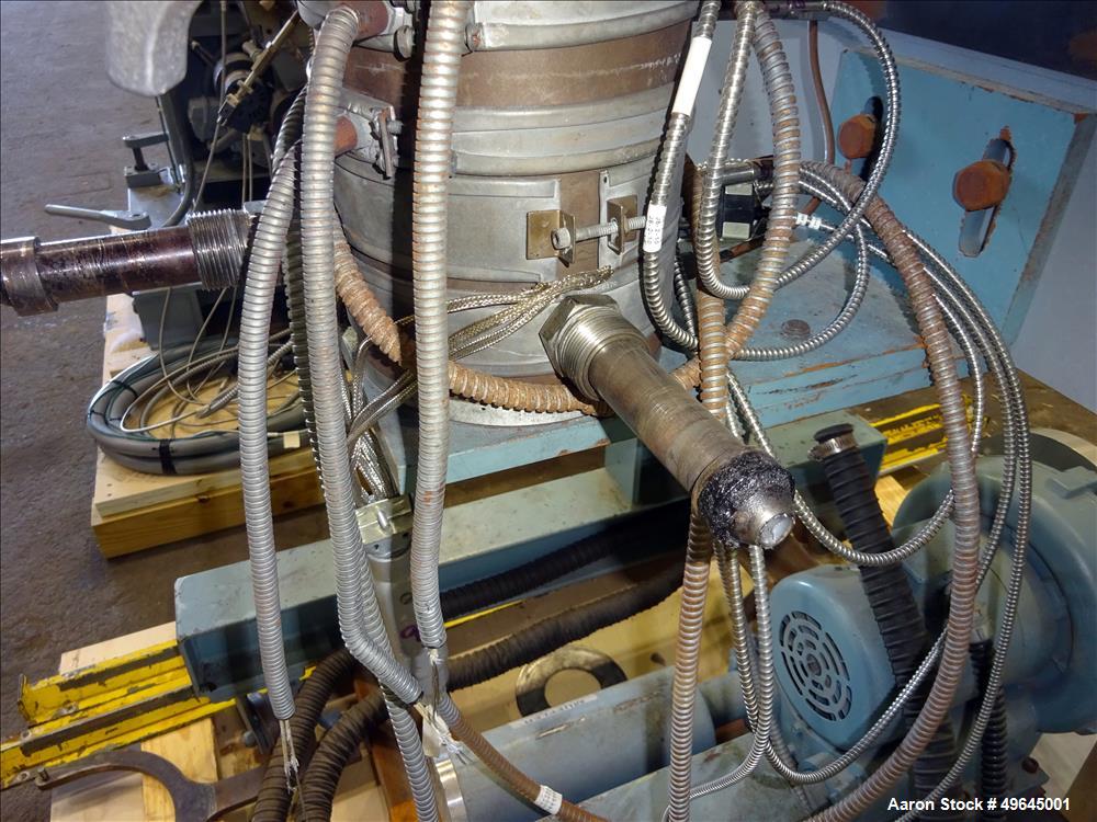 Used 3-Layer Davis Standard Co-Extrusion Blown Film Lab Line.