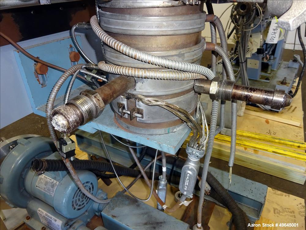 Used 3-Layer Davis Standard Co-Extrusion Blown Film Lab Line.