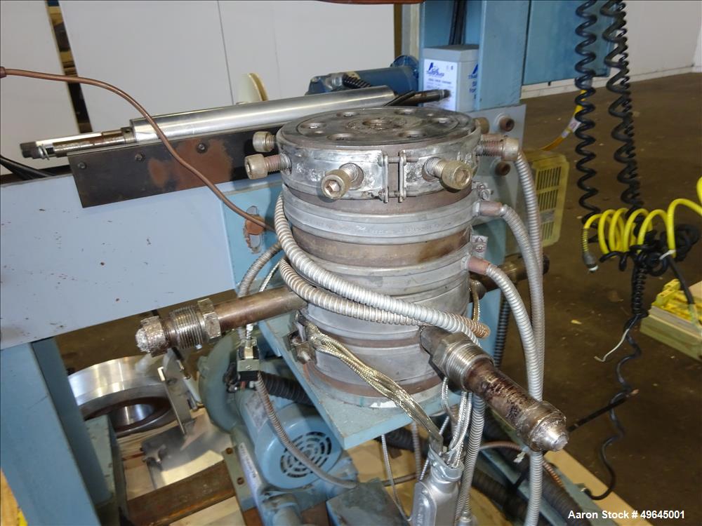 Used 3-Layer Davis Standard Co-Extrusion Blown Film Lab Line.