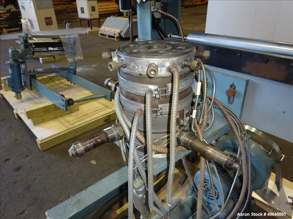 Used 3-Layer Davis Standard Co-Extrusion Blown Film Lab Line.