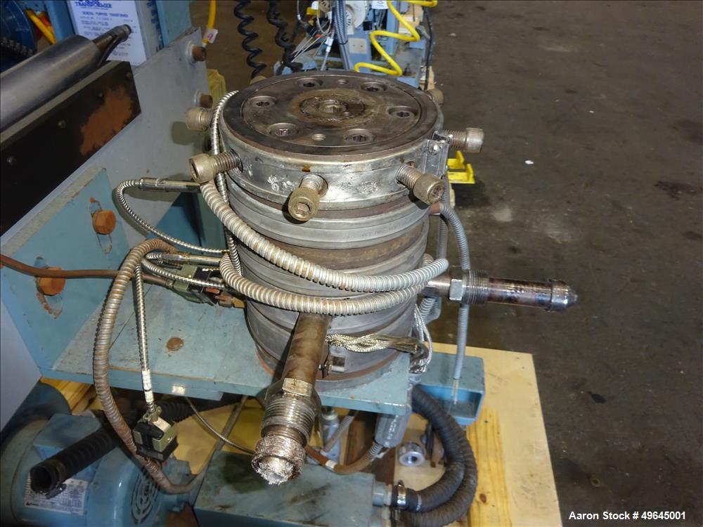 Used 3-Layer Davis Standard Co-Extrusion Blown Film Lab Line.