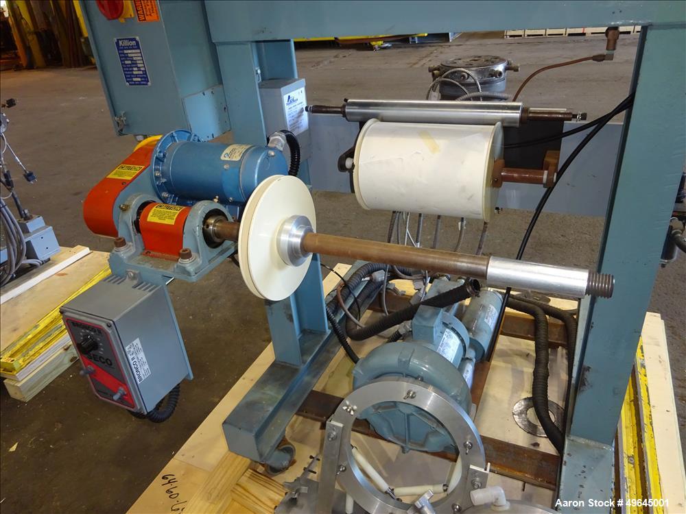 Used 3-Layer Davis Standard Co-Extrusion Blown Film Lab Line.