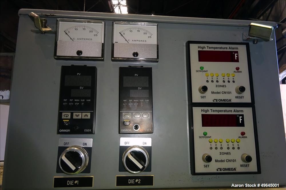 Used 3-Layer Davis Standard Co-Extrusion Blown Film Lab Line.