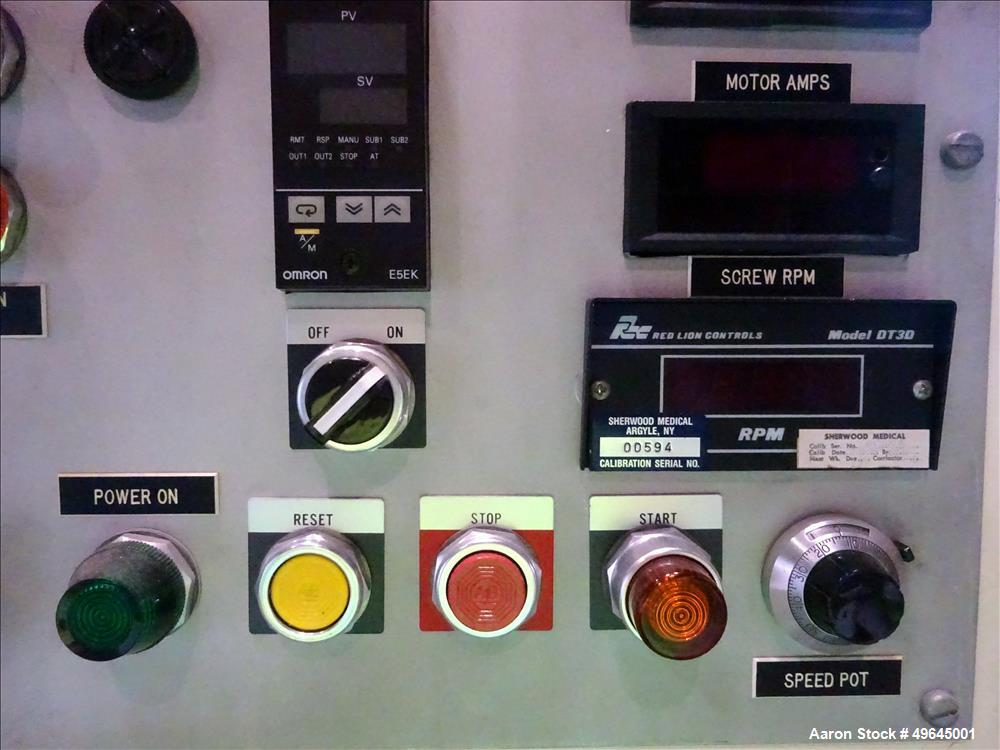 Used 3-Layer Davis Standard Co-Extrusion Blown Film Lab Line.