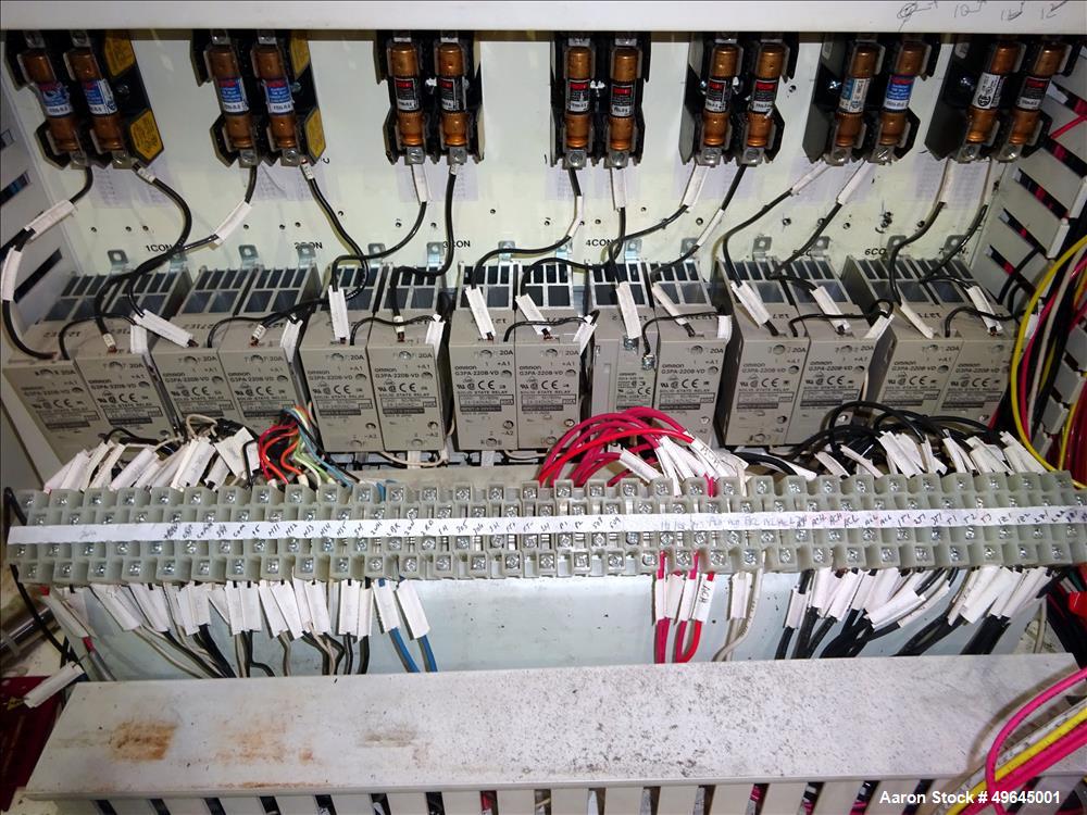 Used 3-Layer Davis Standard Co-Extrusion Blown Film Lab Line.