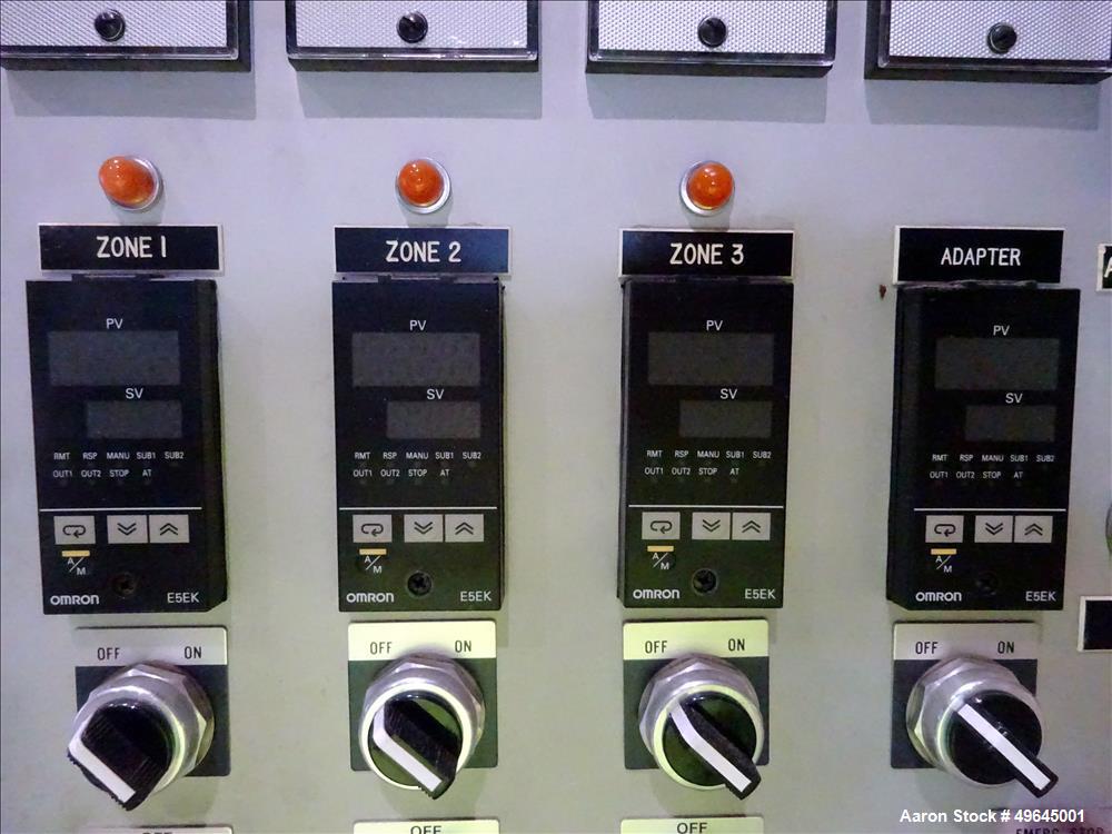 Used 3-Layer Davis Standard Co-Extrusion Blown Film Lab Line.