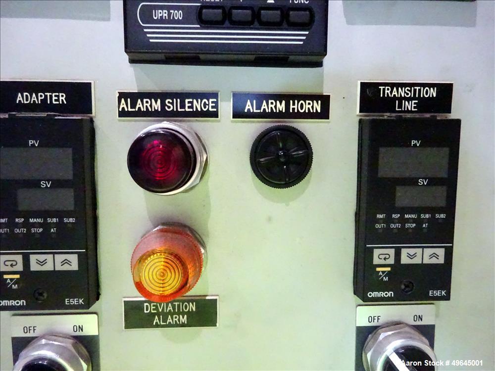 Used 3-Layer Davis Standard Co-Extrusion Blown Film Lab Line.