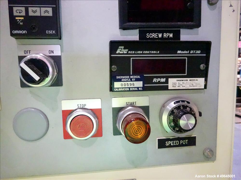 Used 3-Layer Davis Standard Co-Extrusion Blown Film Lab Line.