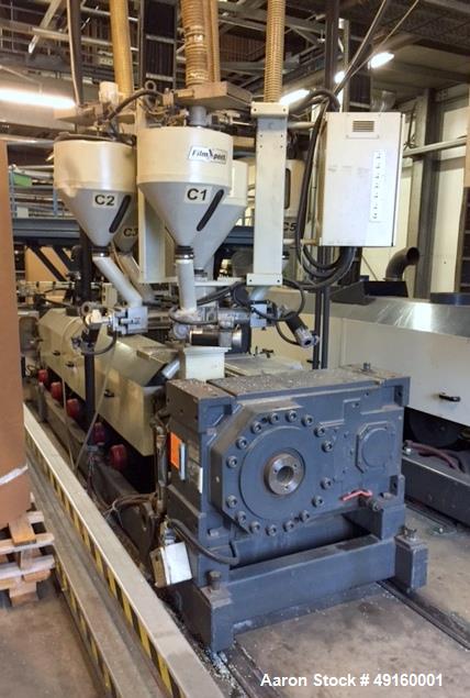 Used Dolci Extrusion/Nextrom Technologies Blown Film Line