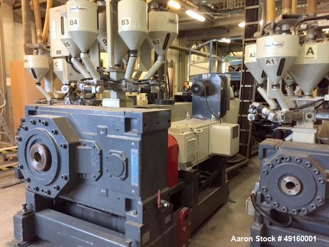 Used Dolci Extrusion/Nextrom Technologies Blown Film Line