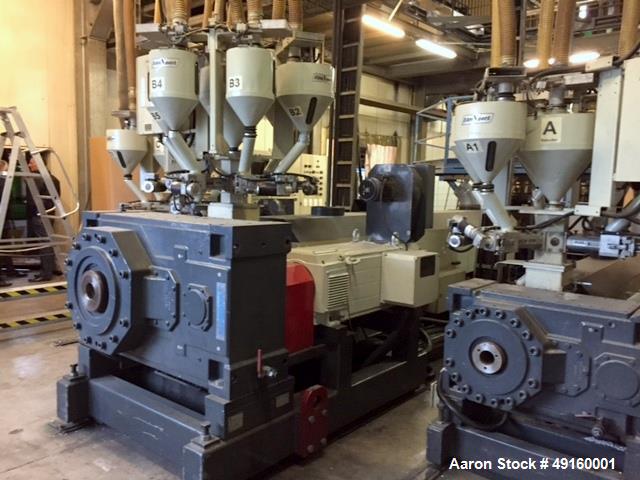 Used Dolci Extrusion/Nextrom Technologies Blown Film Line