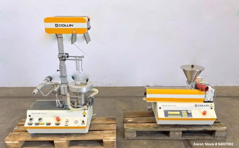 Laboratory Blown Film Line by Dr. Collin – 20 mm E20T Extruder with Winder