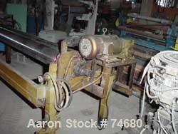 USED: GEC 98" blown film line consisting of: 3.5" GEC extruder, model#233, S/N 233-27331-01, 24:1 L/D, manufactured 1982. Air cooled.100 hp motor Safetronics drive, gearbox ratio 13.98:1. Hydraulic s...