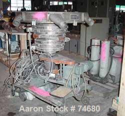 USED: GEC 98" blown film line consisting of: 3.5" GEC extruder, model#233, S/N 233-27331-01, 24:1 L/D, manufactured 1982. Air cooled.100 hp motor Safetronics drive, gearbox ratio 13.98:1. Hydraulic s...