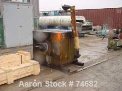 USED: GEC 144" blown film line consisting of: 4.5" GEC extruder, model244-001, S/N 244-1522-01, 24:1 L/D, 150 hp motor, with Safetronicsdrive, 11 zone control cabinet, 4 controllers missing, hydrauli...