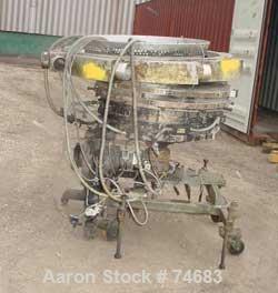 USED: GEC 144" blown film line consisting of: 4.5" GEX extruder, model244-001, S/N 244-1522-01, 24:1 L/D, 150 hp motor, with drive, 11 zonecontrol cabinet, Ogden controllers, 4.5" hydraulic screen ch...