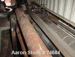 USED: GEC 81" blown film line consisting of : 4.5" GEC extruder, 24:1L/D, model 244-001, S/N 244-11281-01; 150 hp motor; 12 zone controlcabinet; Barber Coleman controllers; Safetronics drive. With pr...